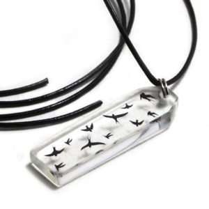 Swallows In Flight Necklace